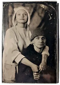 Фотосессия в технике амбротипии