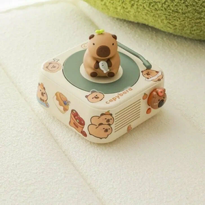 Bluetooth‑колонка Капибара с вращающейся фигуркой