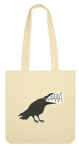 Сумка-шоппер 'Кричащая ворона'